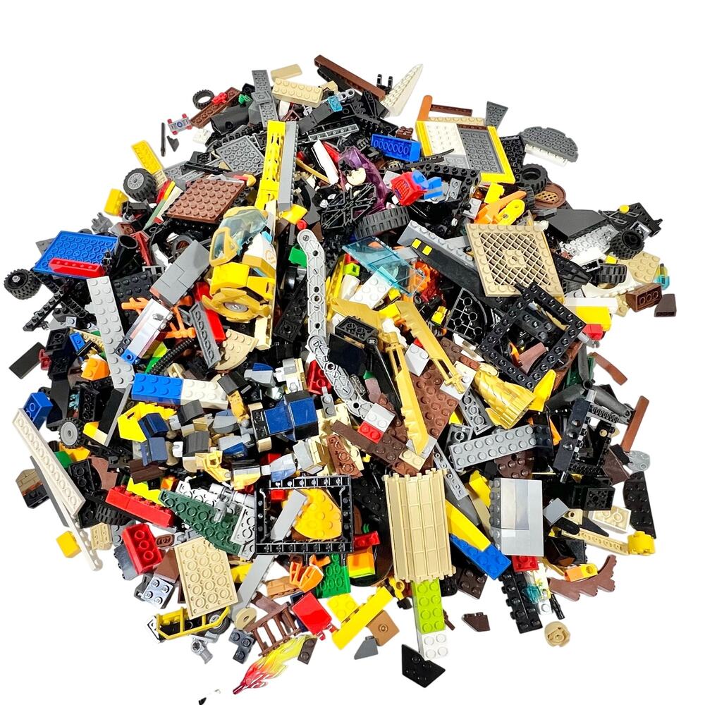 LEGO 5 lbs Bulk Lot Random Parts Pieces Building Blocks Clean Nice